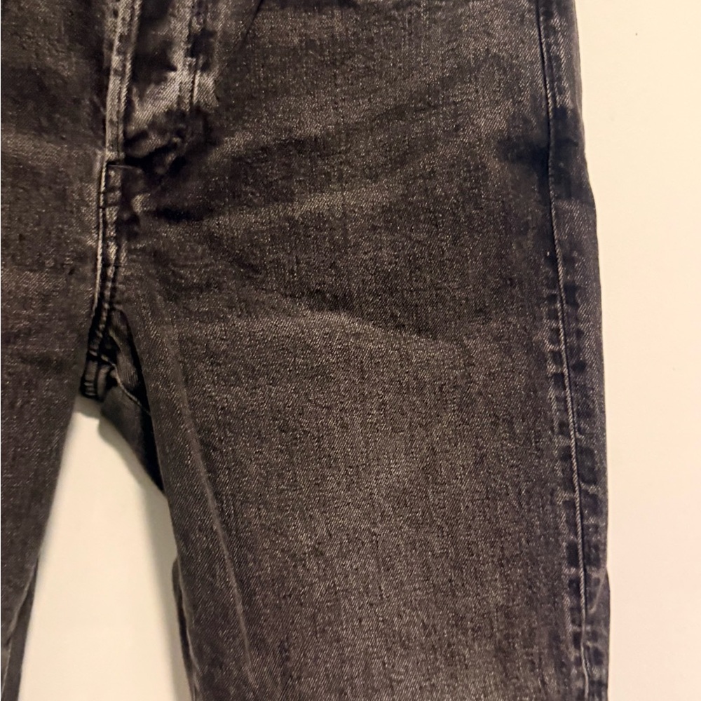 American Eagle AE77 Black straight crop Fit Jeans - Picture 3 of 6
